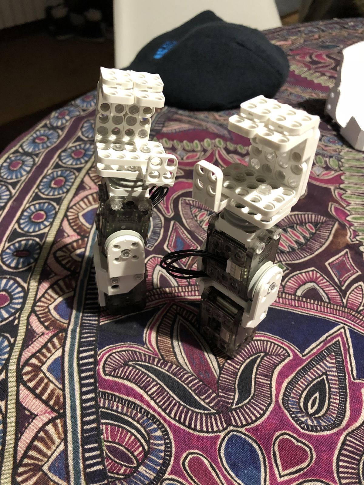 Both robot arms built